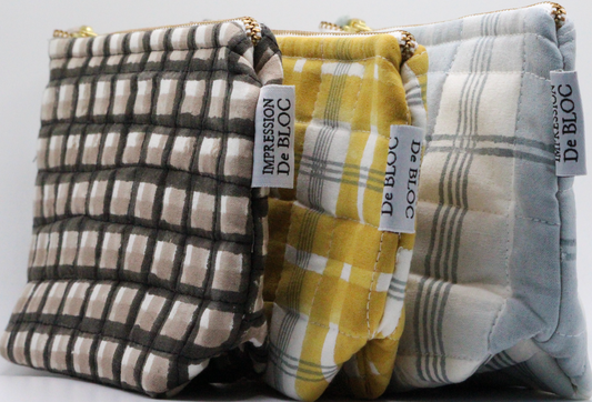 Pouch 3 Colors Press Deux Block