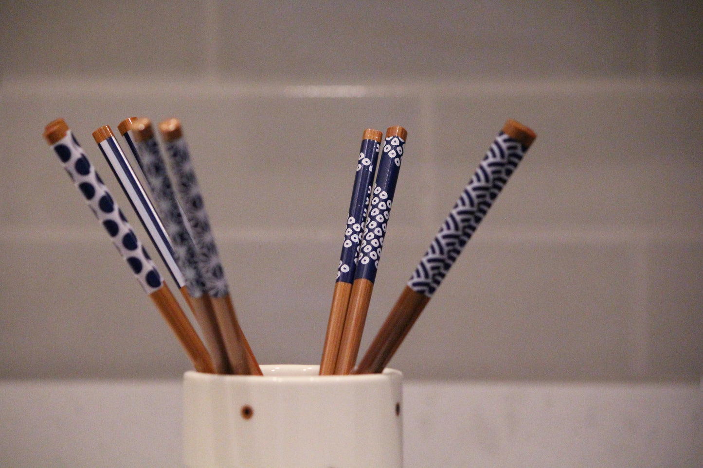 Patterned Chopstick 5P Set