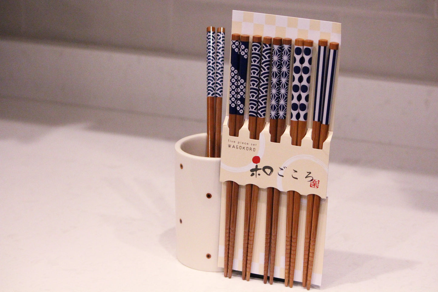 Patterned Chopstick 5P Set