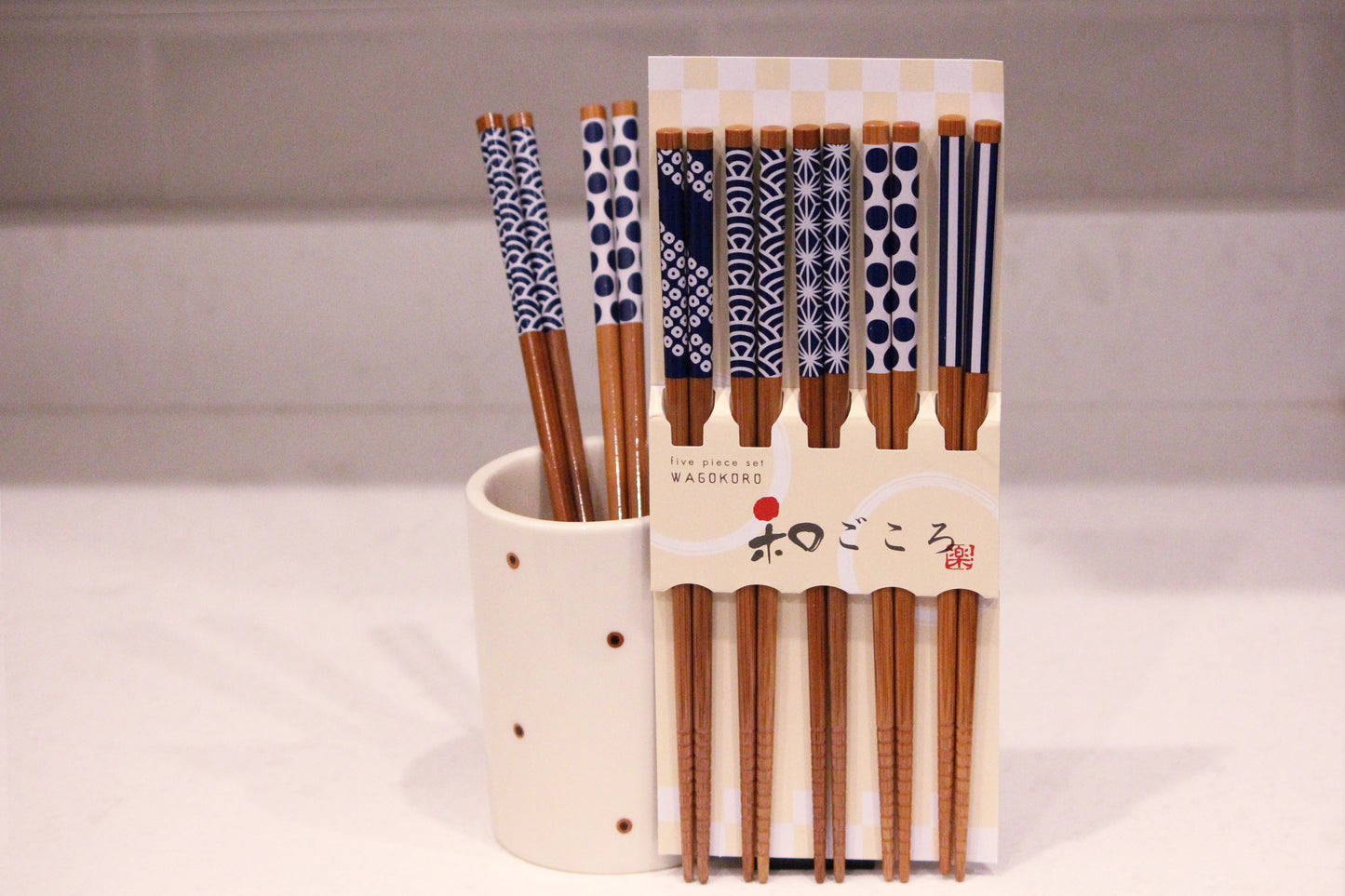 Patterned Chopstick 5P Set